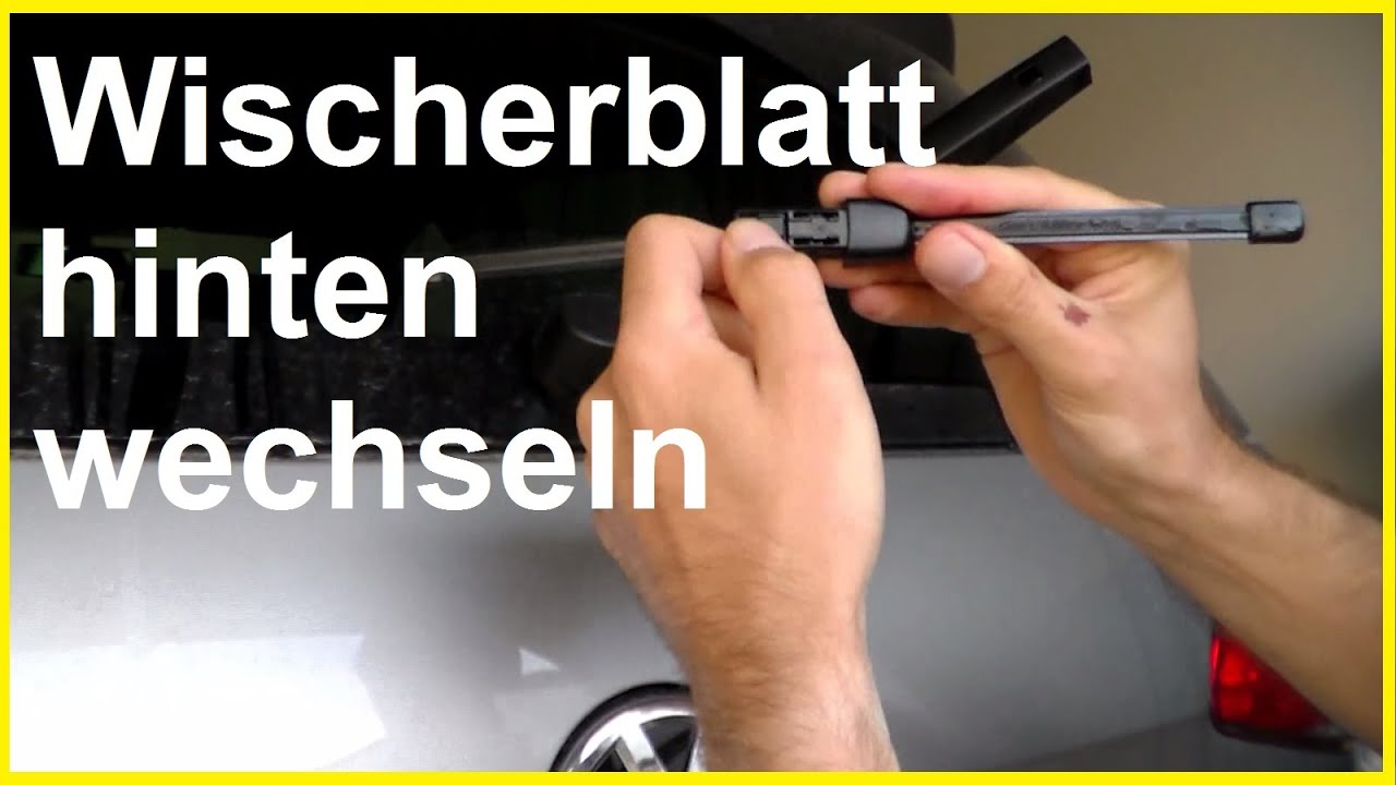 VW Golf 7: Den Scheibenwischer ausbauen & wechseln