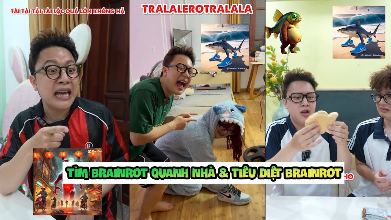 Tim BRAINROT Quanh Nhà & Tiêu Diệt Quái Vật Brainrot - YouTube