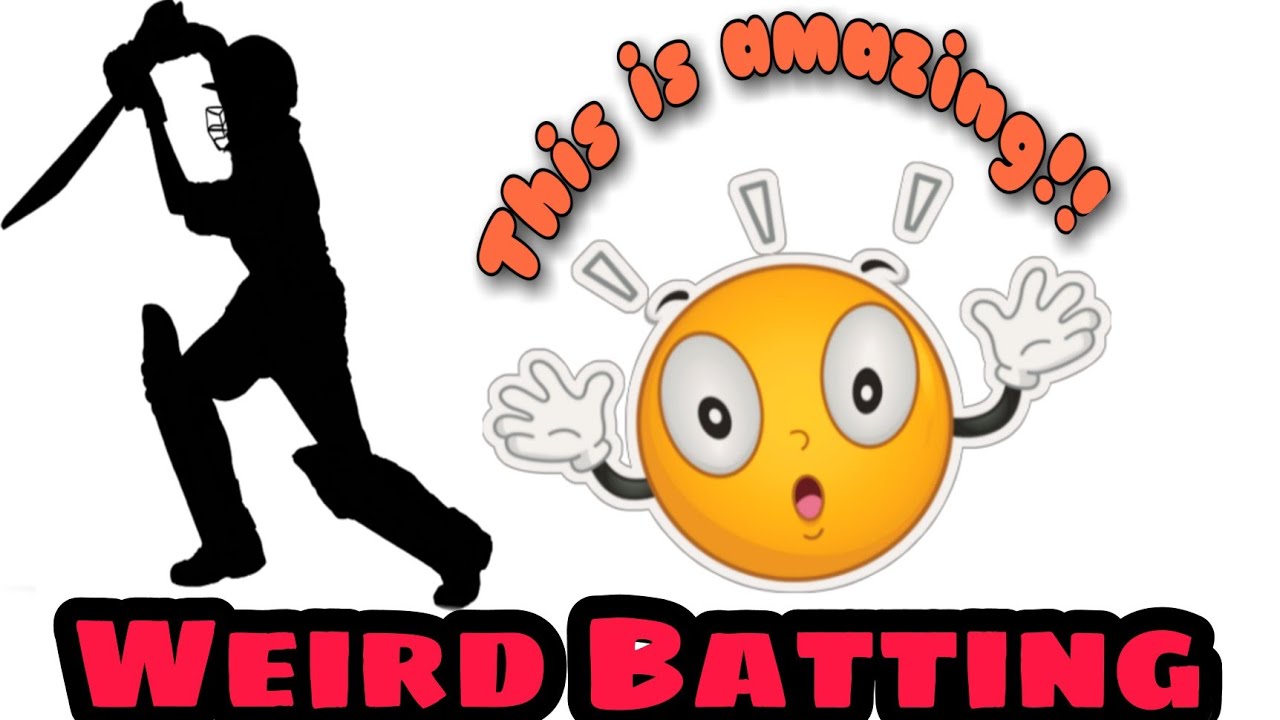 Weird Batting Stance Real cricket 20 YouTube