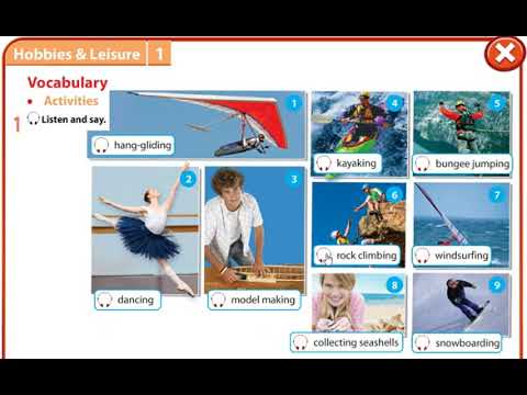 7 grade module1 vocabulary Free time activities