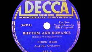 Video thumbnail of "1935 Chick Webb - Rhythm And Romance (Ella Fitzgerald, vocal)"