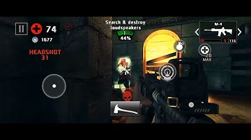 Dead Trigger 2 Gameplay/mision:Search & destroy loud speaker