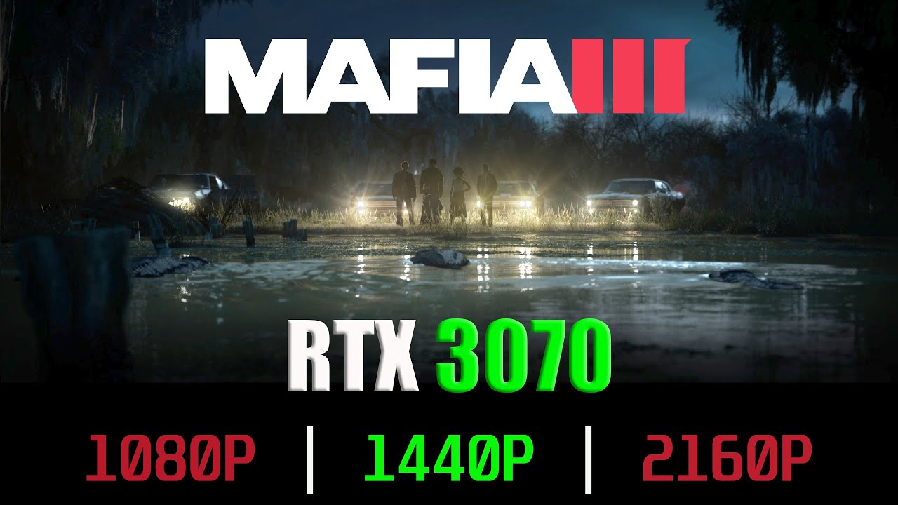 MSI GP66 | RTX 3070 | Mafia III Definitive Edition | Ultra | 1080p 1440p 2160p | Gameplay & FPS Test