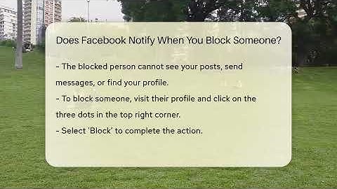 Does Facebook Notify When You Block Someone? - Everyday-Networking
