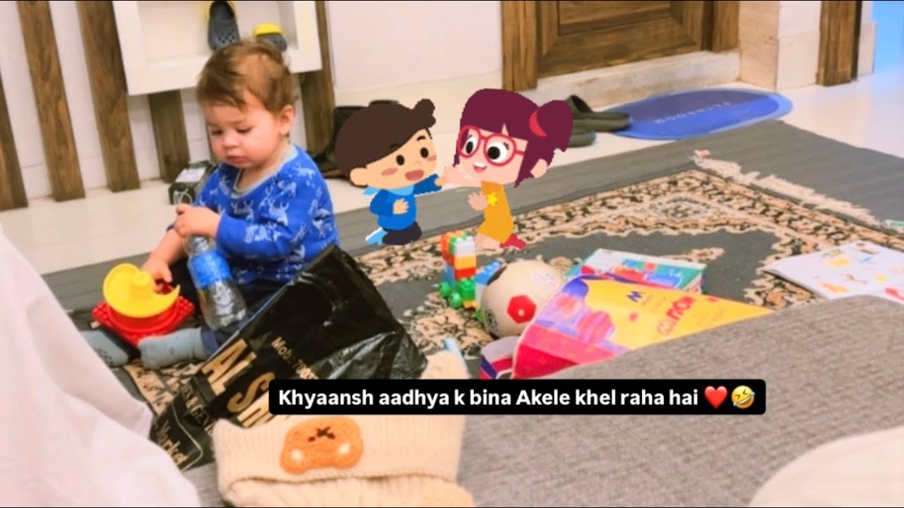 Khyaansh akela khel raha hai ❤️🤣 || 