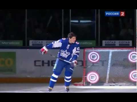 2011 KHL All-Star Game - Super Skills - Shooting A...