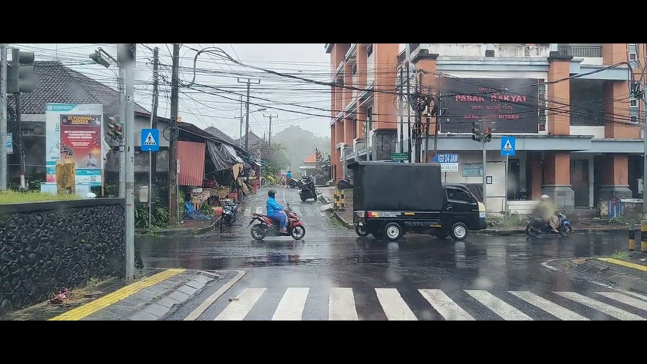 A drive through Ubud, Bali | Street Life & Atmosphere 