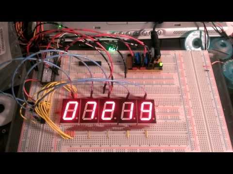 Maxim MAX7219 and Parallax Propeller demo