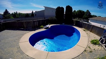 Pool Liner Replacement Time lapse