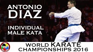 BRONZE. Antonio Diaz. Kata Anan Dai. 2016 World Karate Championships | WORLD KARATE FEDERATION