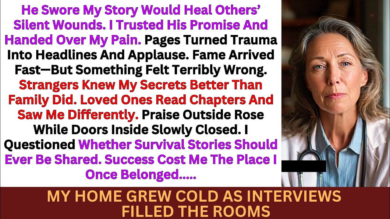 He Promised My Pain Would Change Lives — But Publishing My Trauma Made Me a Stranger in My Own Home