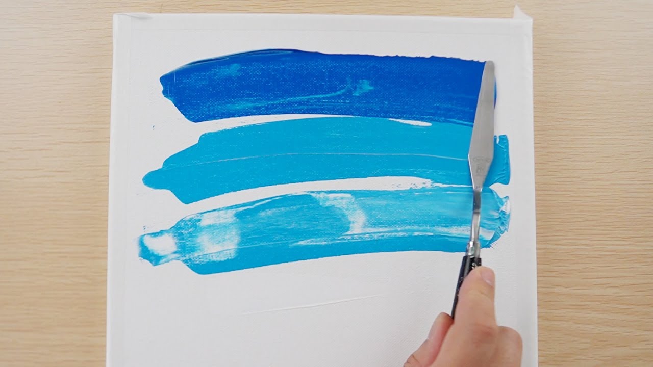Cool winter scenery painting | Acrylic painting#310 - YouTube