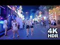 Bui Vien Street Saigon Vietnam - Ho Chi Minh City - District 1 Red Light Area - 4k Walking
