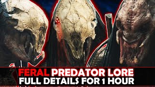 Feral Predator Lore for 1 Hour - Prey Full Movie Details - Everything About Feral - Deleted Scenes