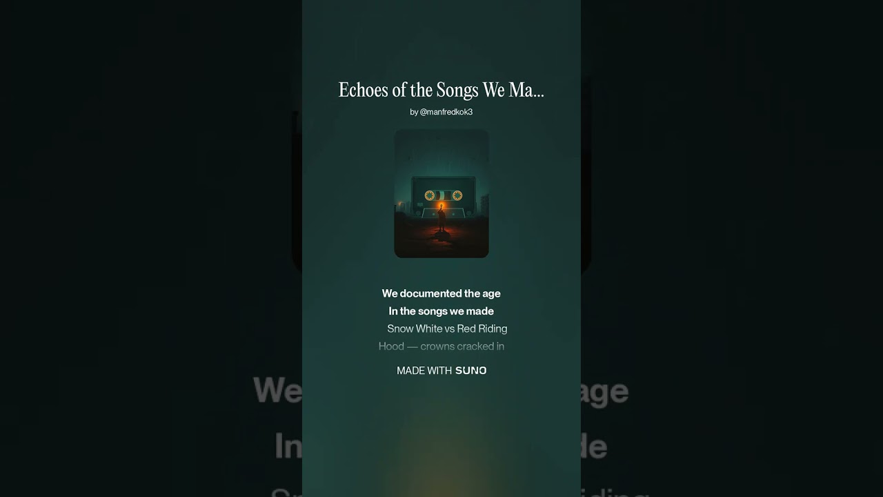 Echoes of the Songs We Made