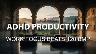 Famous ADHD Productivity Boost Music for Coding – Deep Bass Hyperfocus (120 BPM) Profile