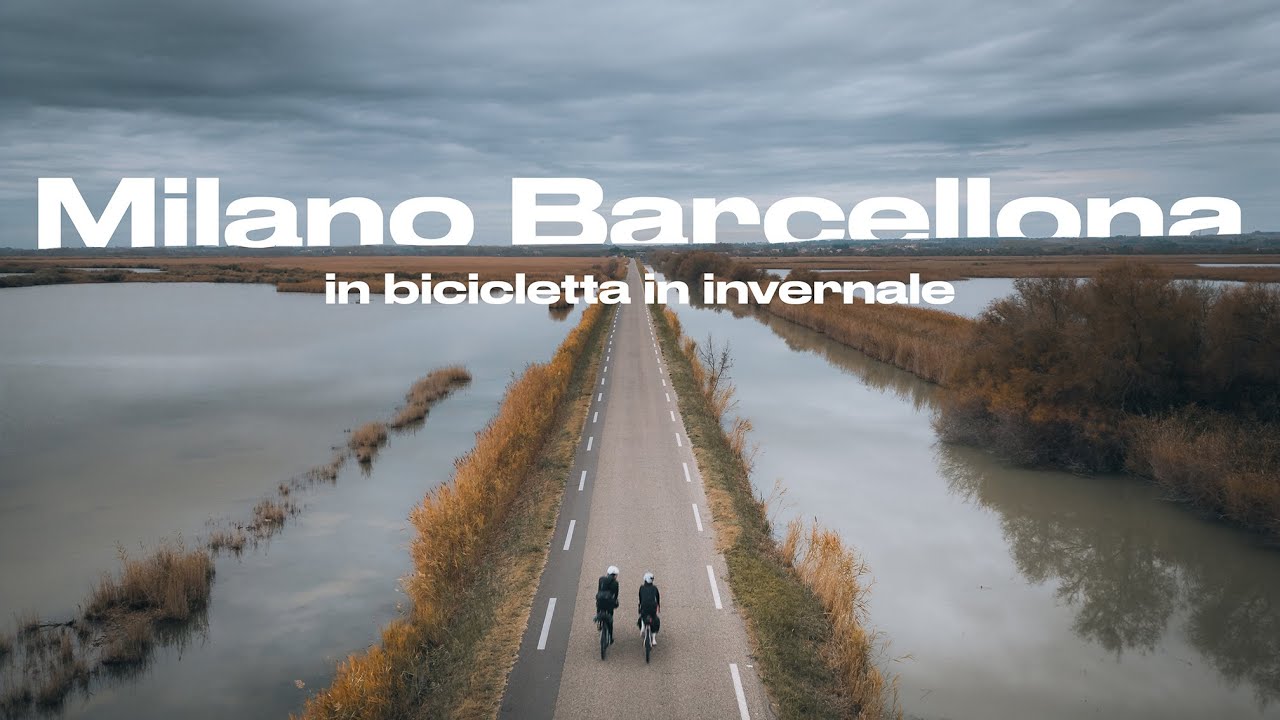MilanoBarcellona in bicicletta in invernale
