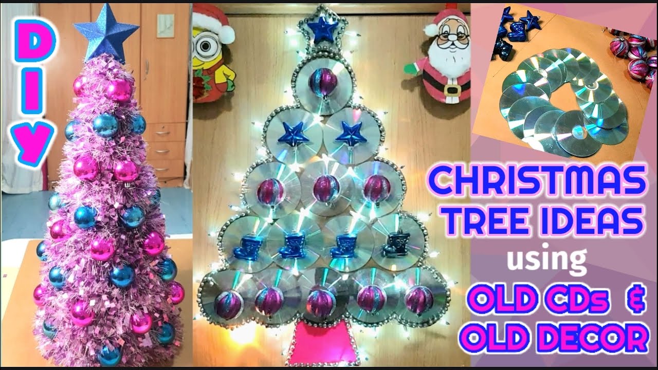 DIY 15 TIRED of YOUR OLD CHRISTMAS TREE?/2 CHEAP CHRISTMAS TREE IDEAS/ADORNOS NAVIDEÑOS YouTube