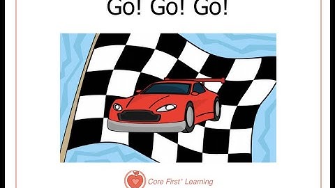 Go! Go! Go! - Boardmaker Core First Learning Curriculum