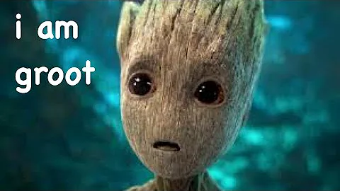 Why is the only thing Groot says is I am Groot?