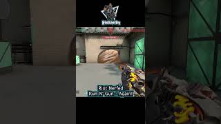 Riot NERFED Run N Gun   AGAIN! #valorant #valorantclips #funny #valorantfunny #funnyvideo