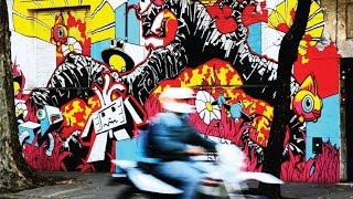 Buenos Aires street art tour video Al Jazeera travel