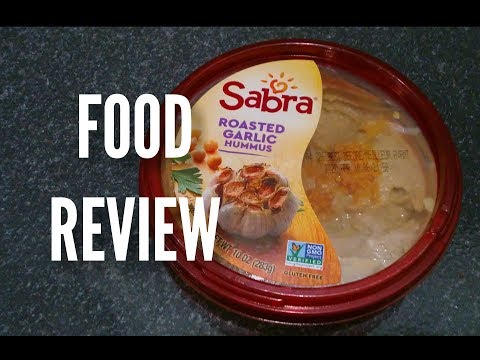 Sabra Roasted Garlic Hummus Food Review