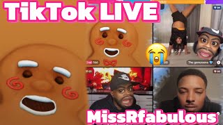 TikTok Live with MissRFabulous | Gemma Reenacts Raejahβs Live Dancing ππ
