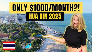Living in Hua Hin Thailand (2025) | What $1,000/Month Gets You + Nomad Life & Beaches