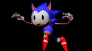 (CORRECT SPEED) Sonic animation test but the sound graphic is better (REV A1, PROTOTYPE)