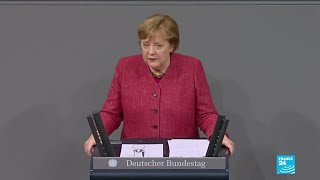 Covid-19 en Allemagne : Angela Merkel appelle à de nouvelles restrictions