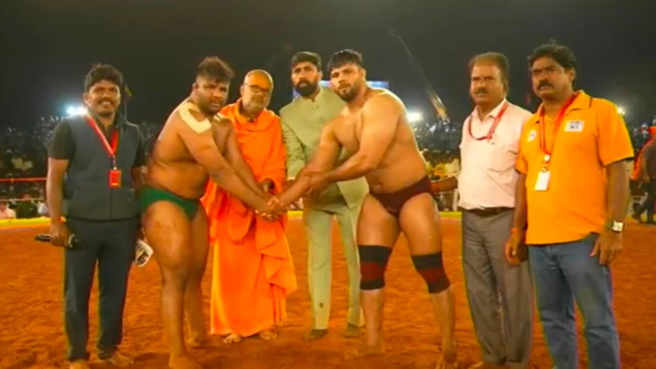 Sikandar sheik vs pruthviraj patil Haliyal kusti live under Raju pejwolli sir  