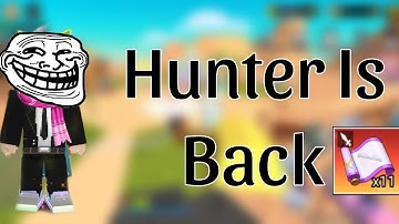 Hunter Is Back with Paper | Anime showdown | Blockman go | Denji #animeshowdown #bmgo #denji