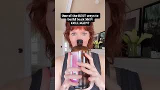 The Natural Way to Rebuild Skin Collagen (It Works!) ☘️ #naturalskincare #collagen #faceworkout