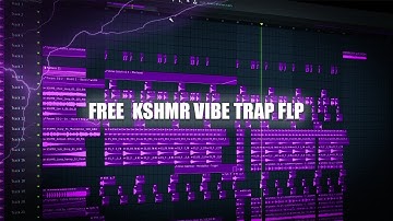 How To Make A KSHMR Vibe Trap Beat In FL Studio l Free FLP In The Description.