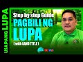 Step by Step guide sa Pagbili ng Lupa sa Pinas | Paalala bago bumili ng lupa sa pinas | @gineerbens