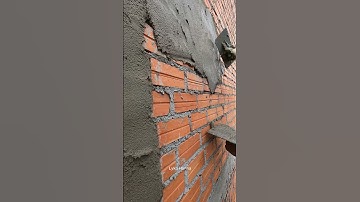 How to Render a Wall #shorts #trending #Viral #diy #techtec