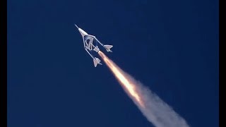 Virgin Galactic VSS Unity second powered flight May 2018