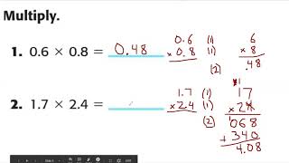 Chapter 6 Lesson 5 Review