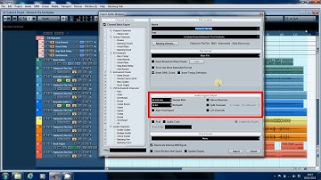 Batch Export Options in Cubase