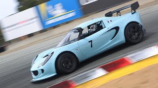 Lotus Elise K24 Sequential Laguna Seca 1:38.9