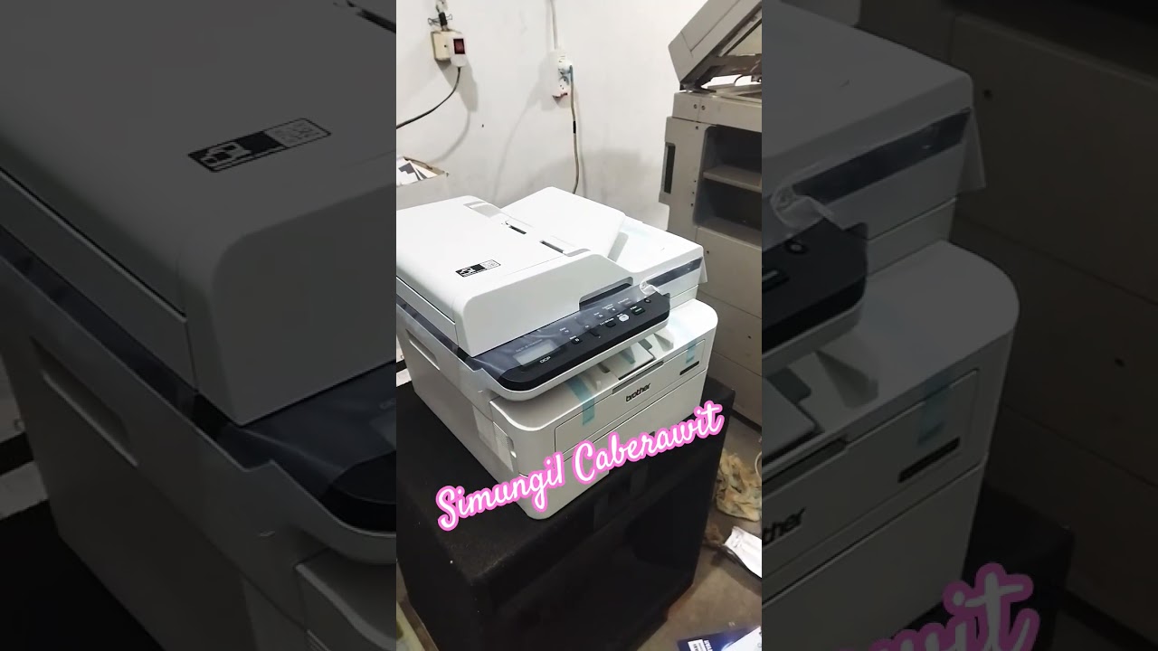 Unboxing Mesin FotoCopy Mini Brother DCP-B7640DW 