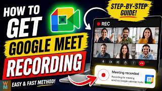 How to Download Google Meet Recording for Google Calendar Invite Easy Method