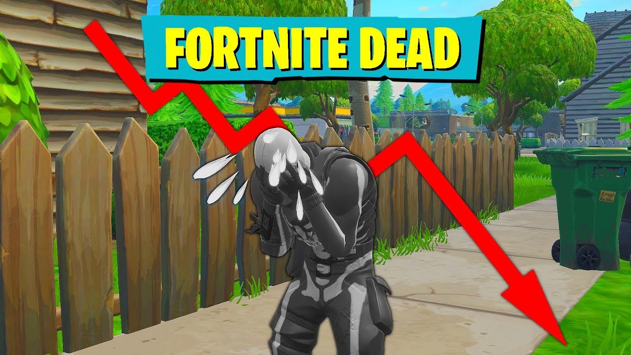 why fortnite is dying... YouTube