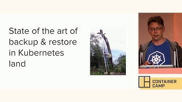 Can you restore & upgrade your Kubernetes cluster without downtimes? - Michael Hausenblas (Red Hat)