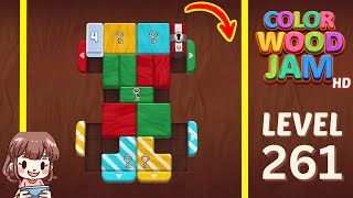 Color Wood Jam Level 261 Solution Walkthrough