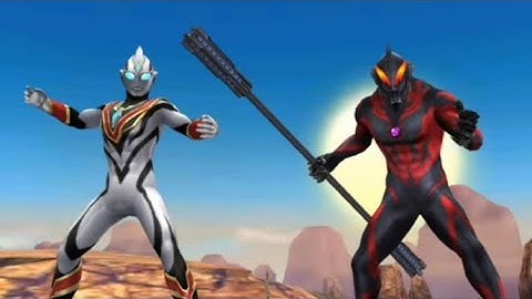 Ultraman Fusion Fight! - Ultraman Belial & Evil Trigger vs Galactron