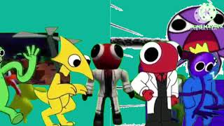 Fast Biters Stampede Green Screen But Rainbow Friends