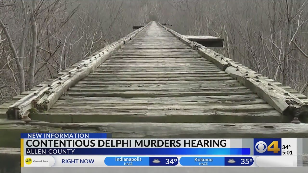 Contentious court hearing held in Delphi murders case - YouTube