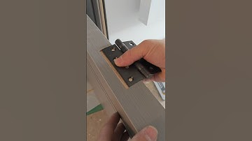 Mastering DIY Handmade Man: Precision Installation of Wood Door Hinge Mortises